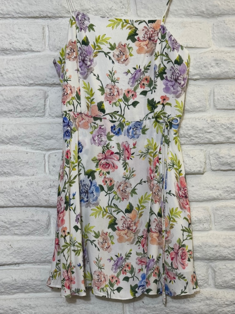 ALICE + OLIVA TRIXIE FLORAL MINI DRESS SIZE 2